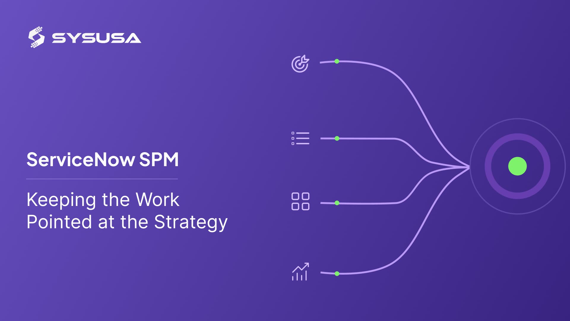 ServiceNow SPM: Keeping the work pointed at the strategy