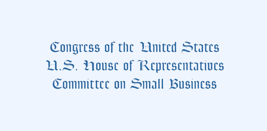 SYSUSA’s Founder & CEO invited to testify by the U.S. House of Representatives Committee on Small Business